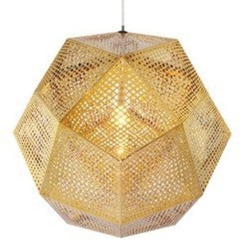 Lampa wisząca FUTURI STAR złota 48 cm